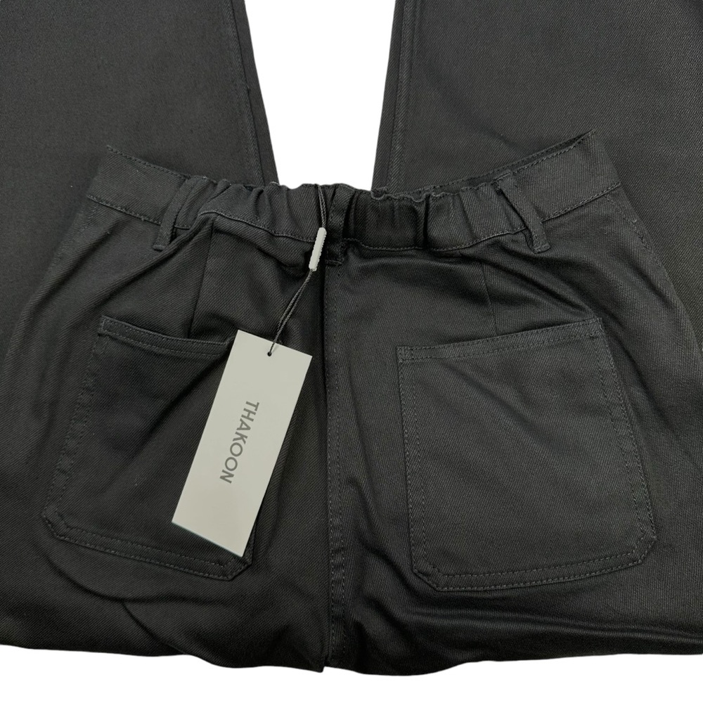 Thakoon Black High Waisted Denim Pant, NWT, 2 - Picture 5 of 11